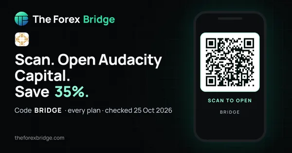 Audacity Capital coupon code BRIDGE: 35% off