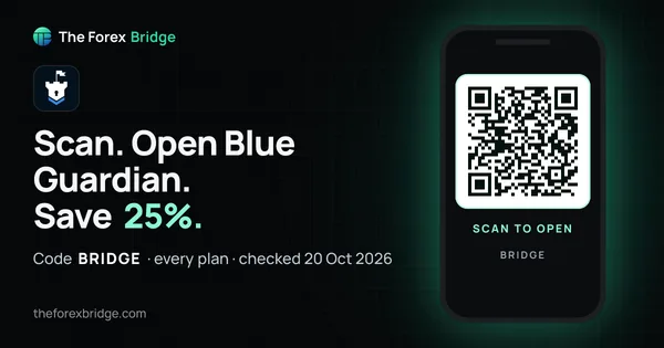 Blue Guardian coupon code BRIDGE: 25% off