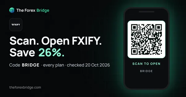 FXIFY coupon code BRIDGE: 26% off