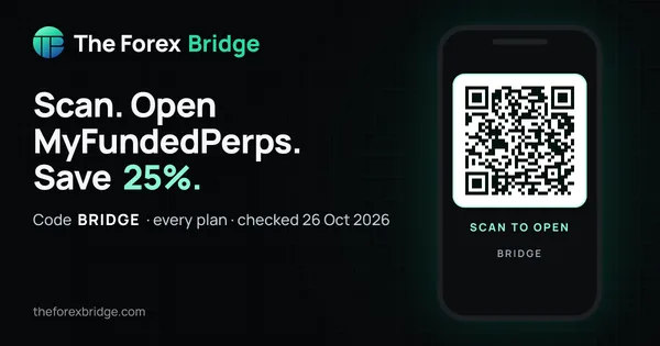 MyFundedPerps coupon code BRIDGE: 25% off